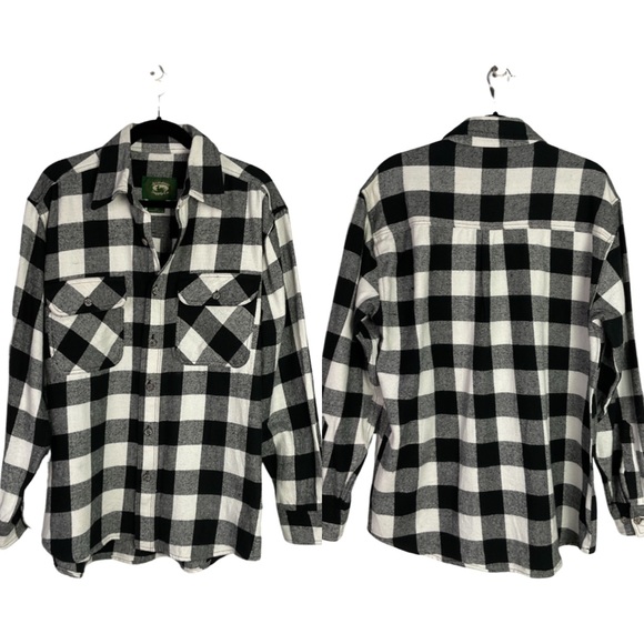 Stilwater Supply Buffalo Unisex Plaid Cotton Shacket Sz Large - Picture 1 of 5
